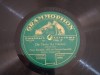 Δισκος 78 στροφων SHELLAC 78rpm GRAMMOPHON  LA PALOMA ,DIE TAUBE / O SOLE MIO MEINNE SONNE FRANZ BAUMANN.30cms