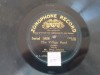 Δισκος 78 στροφων SHELLAC 78rpm ZONOPHONE RECORDS The Desert / The Village Band Peter Dawson 25cms