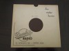 VINTAGE 78rpm RECORD GRAMOPHONE PHONOGRAPH COVERS SLEEVE Card Type 25cms No22