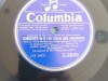 Δισκος 78 στροφων SHELLAC 78rpm COLUMBIA Pt 8.THIRD MOVEMENT ALLEGRO GLOCOSO 1,Pt7 SECOND MOVEMENT 30cms