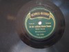 Δισκος 78 στροφων SHELLAC 78rpm HERMES records AN DER SCHONEN BLAUEN DONAU,Blue Danube,Walz  SEHNSUCHT NACH DER HEIMAT March 25cms
