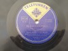 Δισκος 78 στροφων SHELLAC 78rpm TELEFUNKEN  IT HAPPENED IN ADANO Adalbert Lutter ABENDS IN NAPOLI Kurt Reimann 25cms