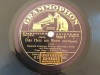 78rpm record LACRIMAE CHRISTI / DAS HERZ AM RHEIN Heinrich Schlusnus 25cms
