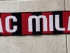FOOTBALL SCARF A C MILAN