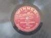 ΔΙΣΚΟΣ WINNER 78 στροφων SHELLAC 78rpm WHITLOCKS WAITS / WHITLOCKS CHRISMAS PARTY 25cms με καλλημα
