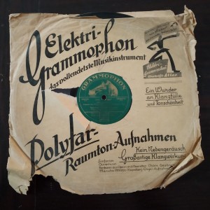 78rpm record GRAMMOPHON TROUBADOUR FANTASIA 1.2. PAUL GODWIN 30cms