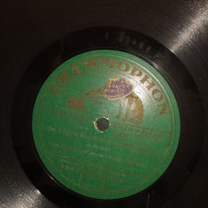 78rpm record GRAMMOPHON  PAUL GODWIN Der Vöglein Abendlied (Abendstimmung)/Gold'ne Abendsonn 25cms