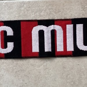 FOOTBALL SCARF A C MILAN