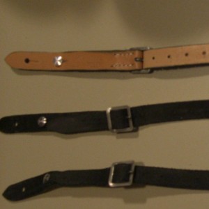 CHINSTRAP OF GERMAN HELMET WWII REPRODUCTION.