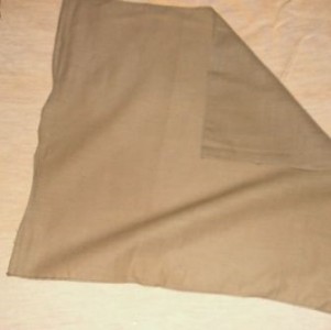 BRITISH ARMY OFFICERS HANKERCHIEF WWII