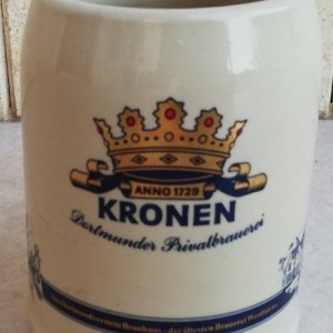 VINTAGE COLLECTORS BEER MUG KRONEN