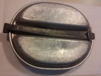 DOUBLE MESS CANS US ARMY WWII 1942