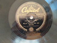 Δισκος 78 στροφων SHELLAC 78rpm CAPITOL HURRY ON DOWN Nellie Lutcher and her Rhythm FINE BROWN FRAME...ΜΕ ΚΑΛΛΥΜΑ ΔΙΑΦΙΜΙΣΕΟΝ 25cms