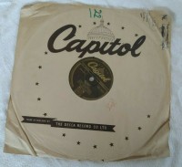 78rpm record CAPITOL NAT KING COLE FUNNY / PRETEND Pete Rugolo 25cms